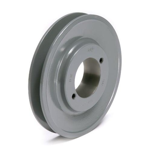 AK71H Cast Iron sheaves Pulley for V-belt size 3L, 4L OD 7" Single Groove Pulley AK71H - fast shipping 🇺🇸