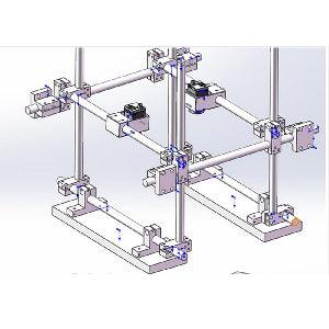 Aluminum Alloy 8mm-6mm Shaft Cross Double-hole Connector Support Clamp - fast shipping πΊπΈ