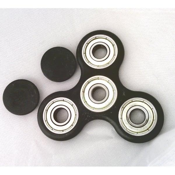 Black Fidget Hand Spinner Toy 42Q - fast shipping 🇺🇸
