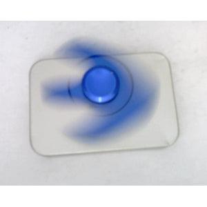 Blue Aluminum Dual Fidget Hand Spinner Toy 42Q - fast shipping 🇺🇸