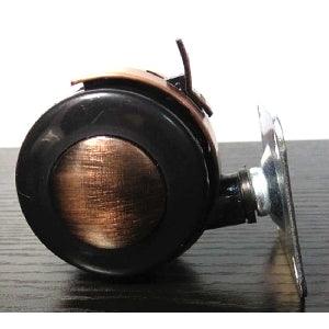 Bronze Caster Wheel 2" - Steel 4-Hole Plate Mount - Brake - fast shipping 🇺🇸