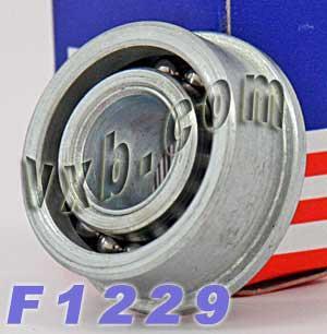 F1229 Flanged Bearing - Full Complement - 3/8x29/32x7/16 Inch - fast shipping 🇺🇸