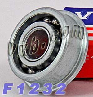 F1232 Flanged Full Complement Ball Bearing 3/8" x 1" x 7/16" - fast shipping 🇺🇸