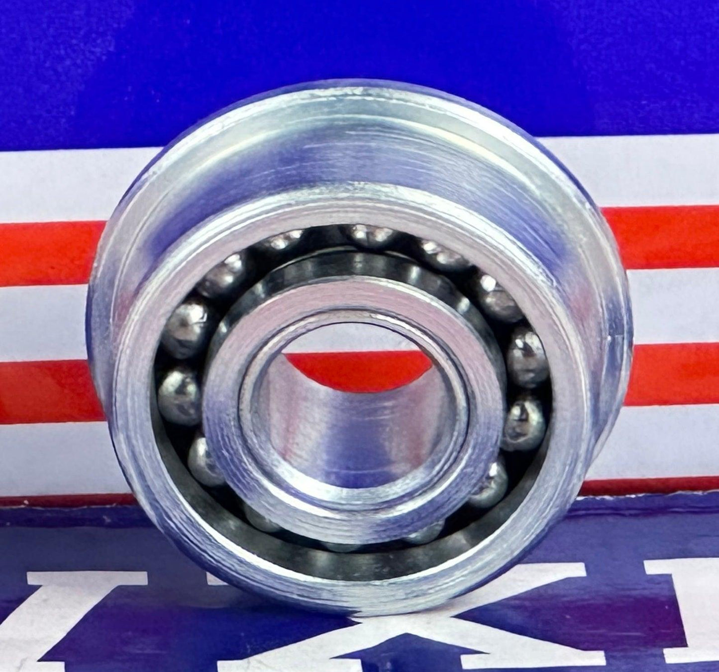 F1232 Flanged Full Complement Ball Bearing 3/8" x 1" x 7/16" - fast shipping 🇺🇸