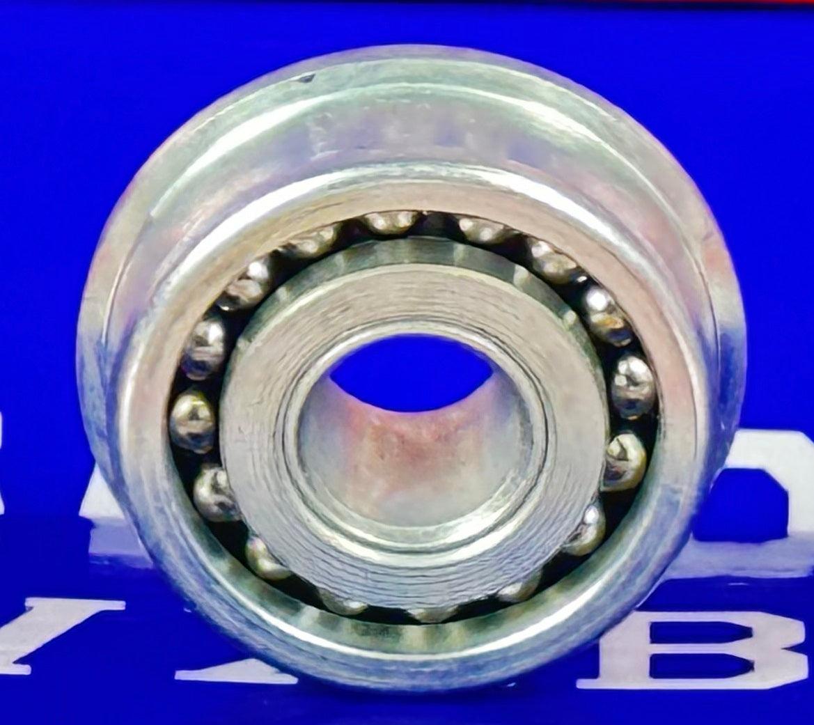 F1236 Flanged Bearing - Full Complement - 3/8 x 1-1/8 x 1/2" - fast shipping 🇺🇸