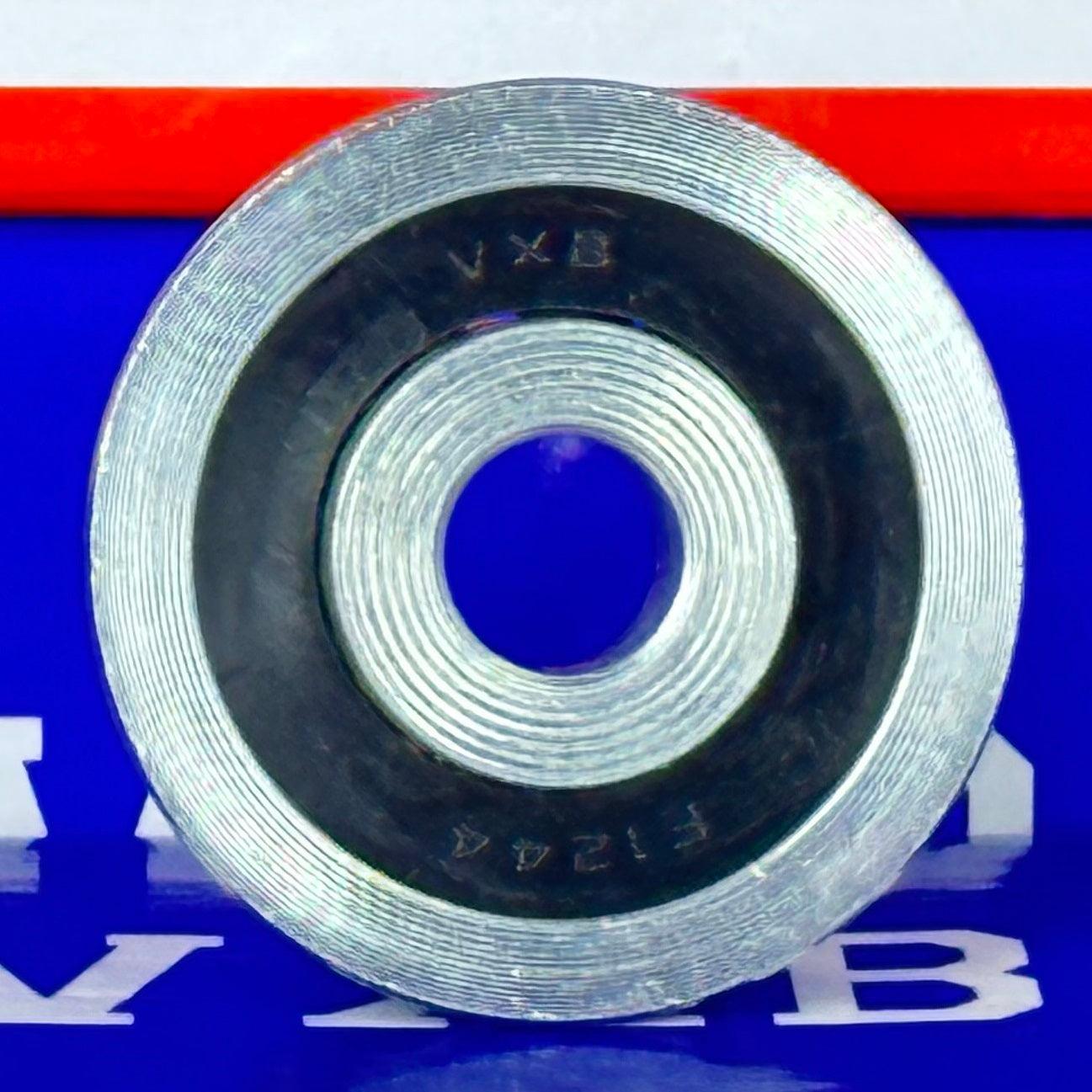 F1244 Flanged Bearing - Full Complement - 3/8" x 1-3/8" x 1/2" - fast shipping 🇺🇸