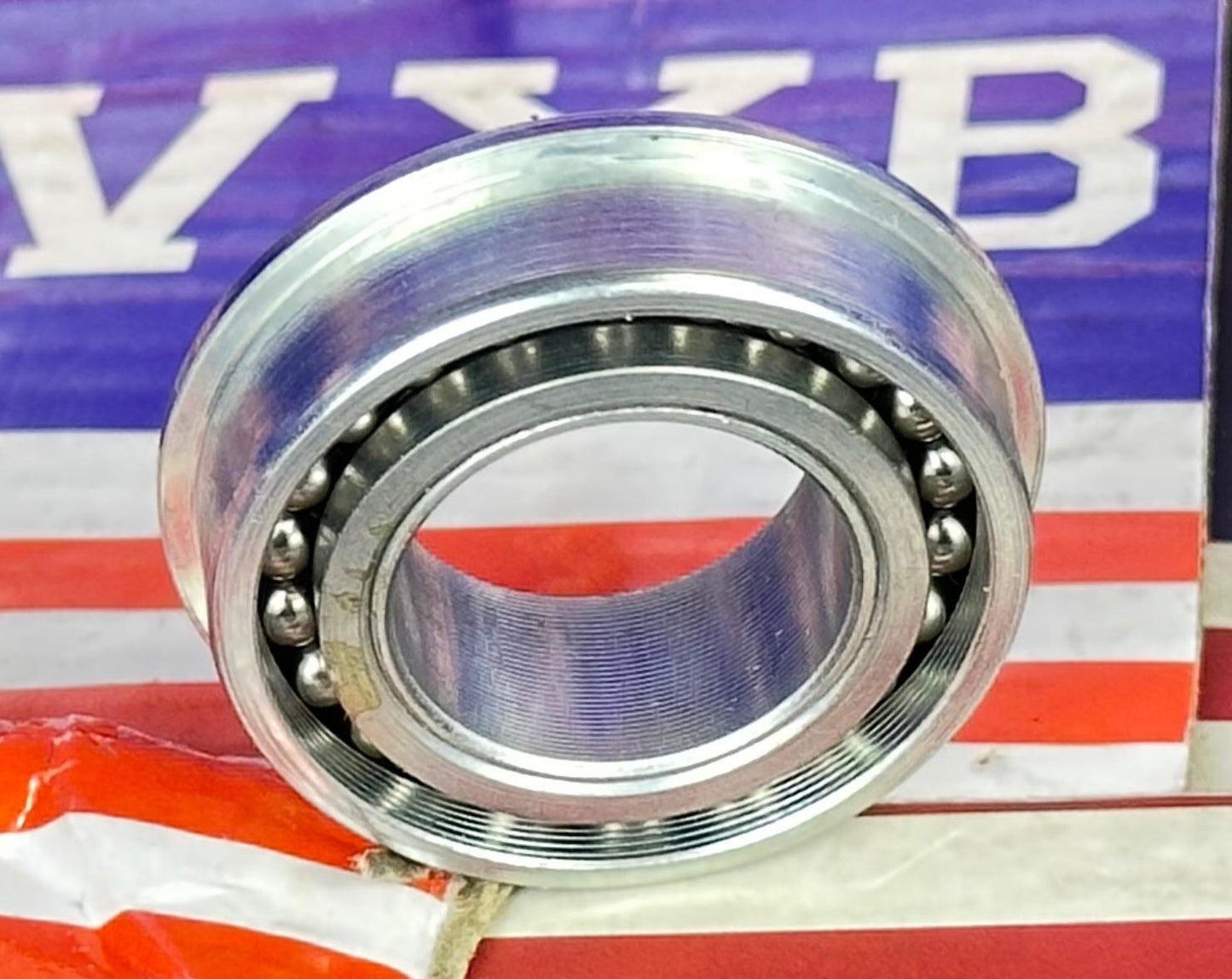 F2444 Flanged Bearing - Full Complement - 3/4 x 1-3/8 x 7/16" - fast shipping 🇺🇸