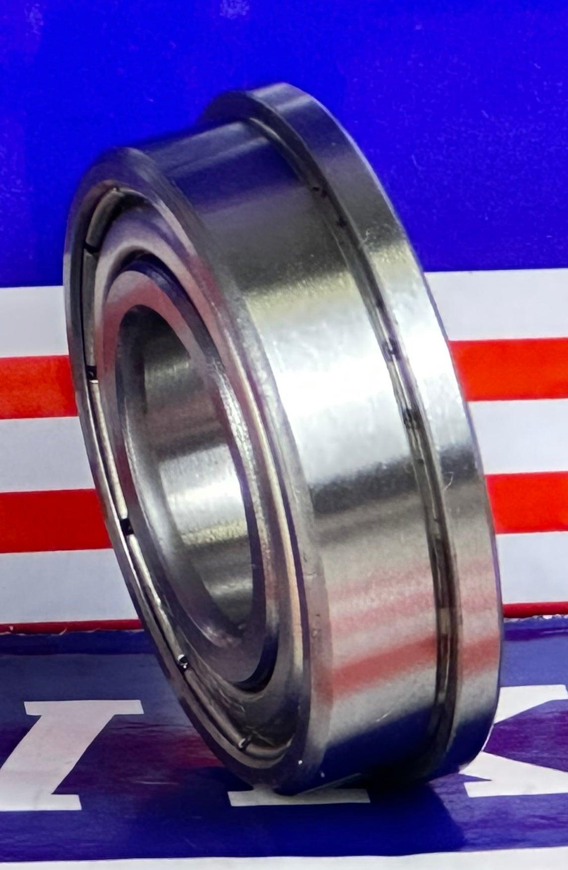 F6003ZZ Flanged Shielded Miniature Ball Bearing 17x35x10mm - fast shipping 🇺🇸