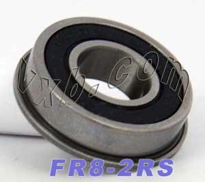 Flanged Sealed Bearing FR8-2RS 1/2" x 1-1/8 x 5/16" - fast shipping 🇺🇸
