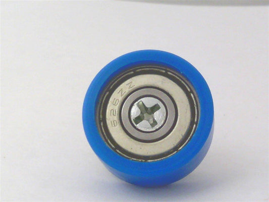 22mm Flat Nylon Ball Bearing - M6 Screw for sliding doors & windows - fast shipping 🇺🇸
