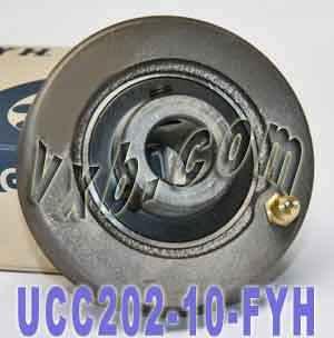 FYH Bearing UCC202-10 5/8 Cartridge Mounted Bearing - fast shipping 🇺🇸