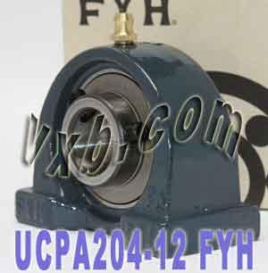 FYH Bearing UCPA204-12 3/4 Pillow Block Mounted Bearing - fast shipping 🇺🇸