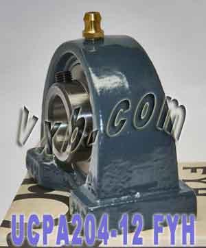 FYH Bearing UCPA204-12 3/4 Pillow Block Mounted Bearing - fast shipping 🇺🇸