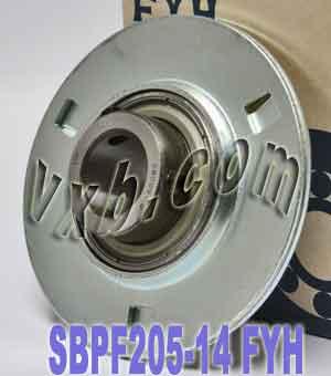 FYH SBPF205-14 7/8 Stamped round 3-Bolt Flanged Mounted Bearing - fast shipping 🇺🇸