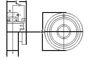 GRC211-55mm Bearing Cylindrical Cartridge 55mm - fast shipping 🇺🇸