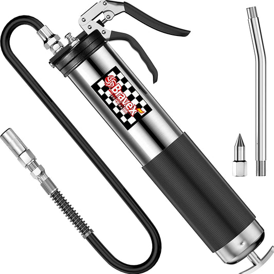 Heavy Duty Pistol Grip Grease Gun - Flex Hose - fast shipping 🇺🇸