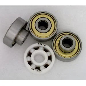 Heavy Tri Fidget Spinner Bearing Kit : Full Ceramic ZrO2 Center Bearing & 3 Extended Shielded Bearing - fast shipping 🇺🇸
