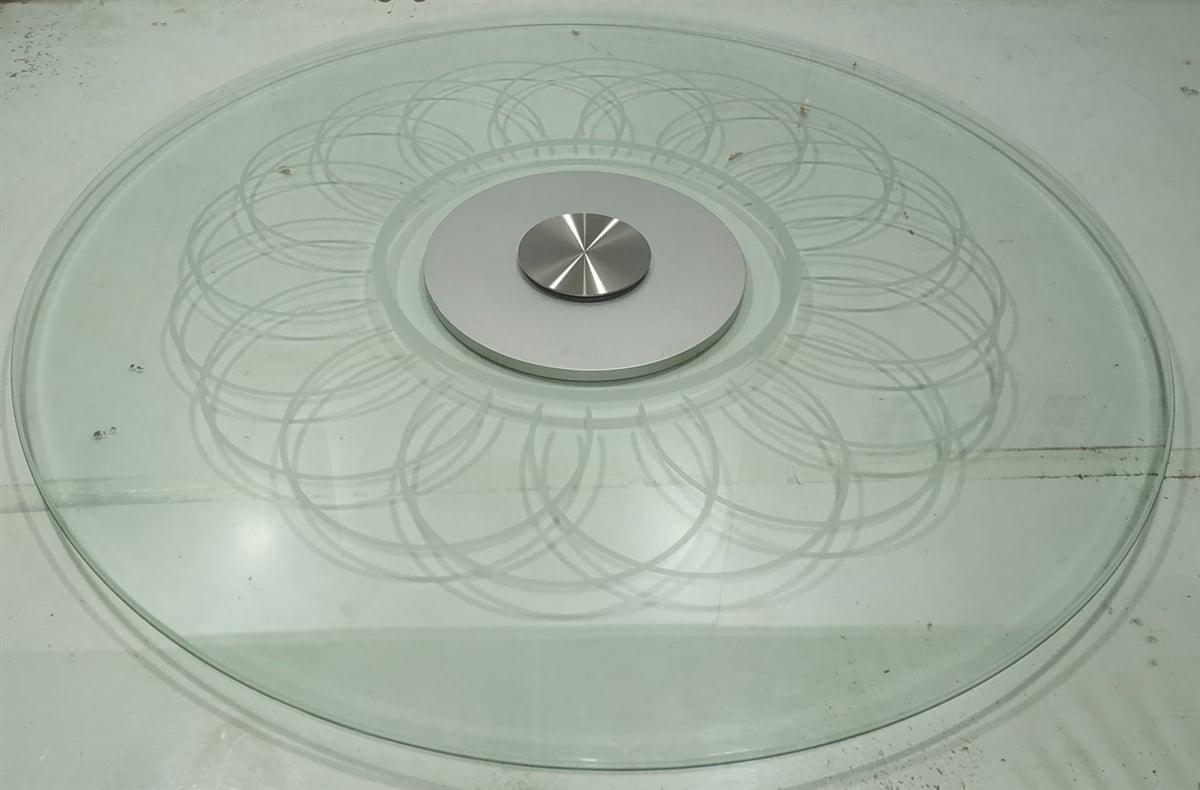 Glass Restaurant Turntable for 8~10Feet 1600mm - fast shipping 🇺🇸