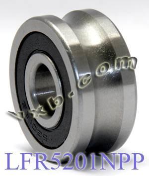 LFR5201NPP 12mm ID x 10mm U-Groove Track Roller Bearing Track Bearing - fast shipping 🇺🇸