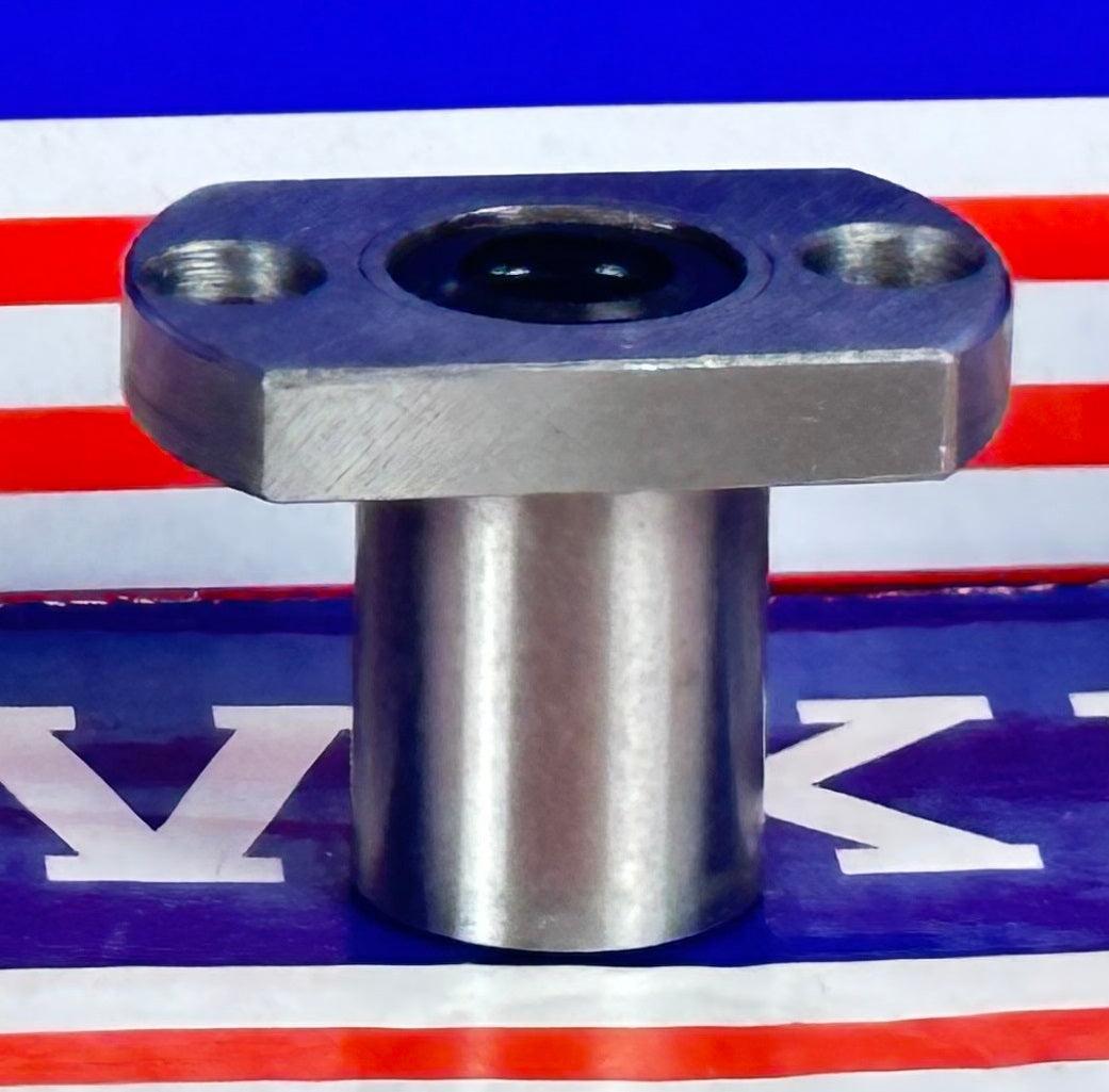 LMH8UU 8mm Flanged Ball Bushing CNC Linear Motion 8x15x24mm - fast shipping 🇺🇸