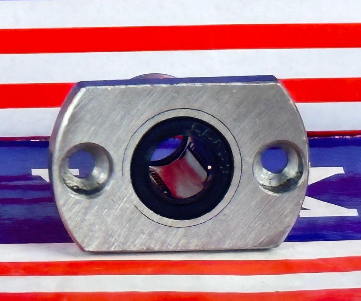 LMH8UU 8mm Flanged Ball Bushing CNC Linear Motion 8x15x24mm - fast shipping 🇺🇸