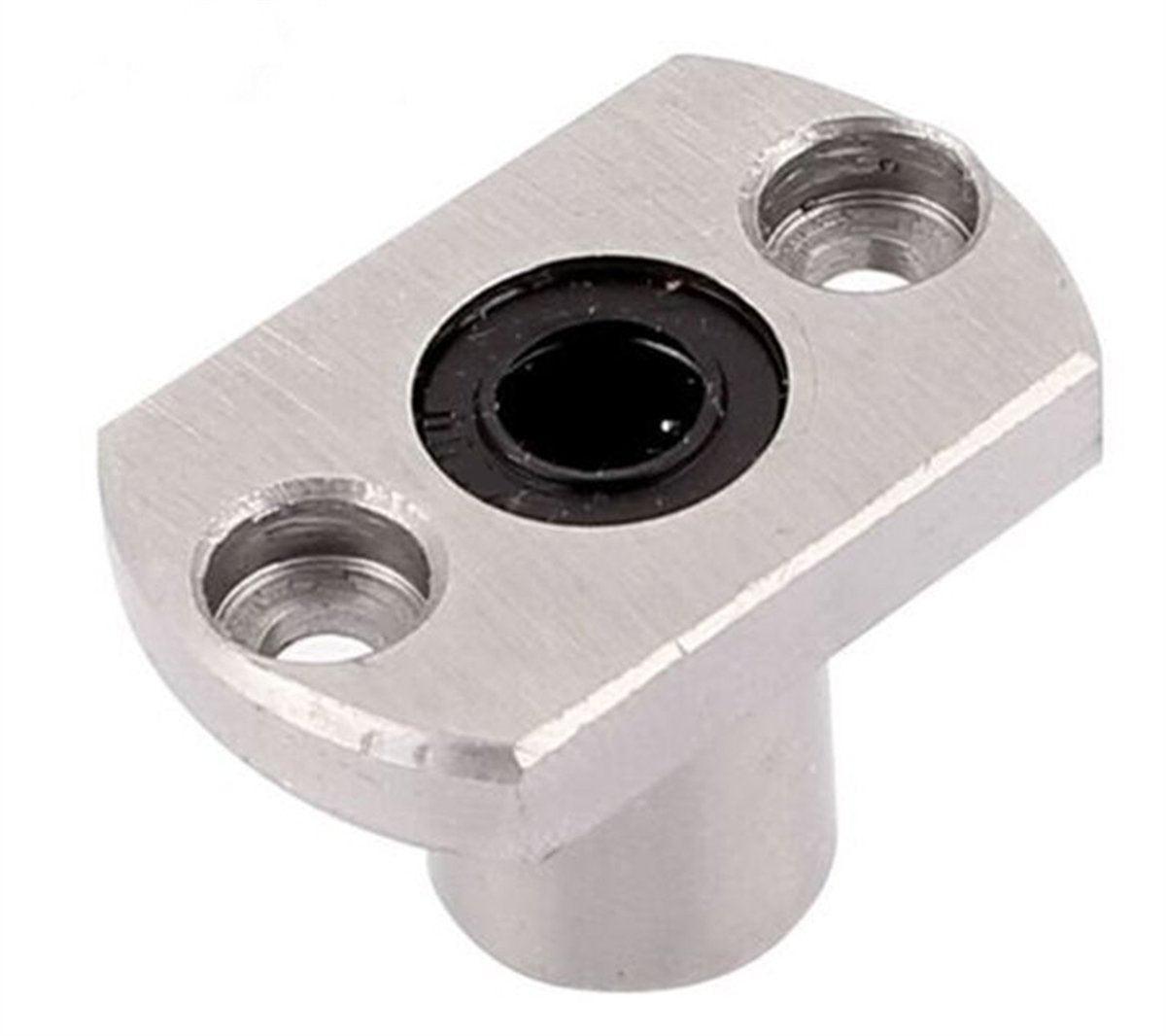 LMH8UU 8mm Flanged Ball Bushing CNC Linear Motion 8x15x24mm - fast shipping 🇺🇸