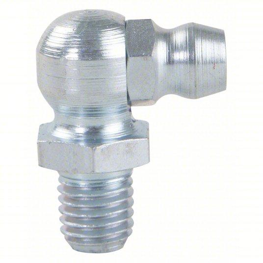 M10 x 1.5mm Grease Fitting - 90-Degree Stainless Steel Zerk Nipple - fast shipping 🇺🇸