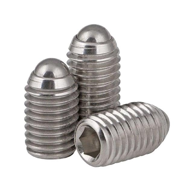 M5 12mm Length - Stainless Steel Ball Plunger / Hex Head - fast shipping 🇺🇸