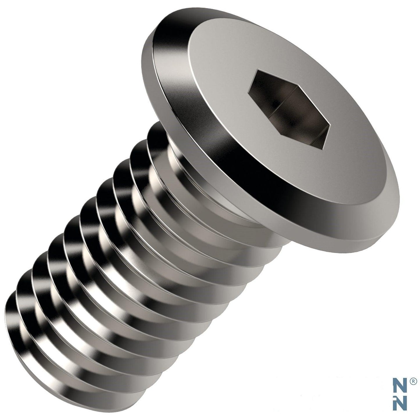 M5 16mm Long Low Profile Stainless Steel Hexagon Screw - fast shipping 🇺🇸
