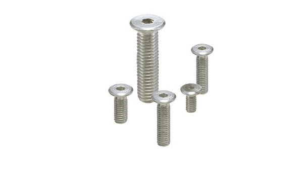M6 25mm Long Low Profile Stainless Steel Hexagon Screw - fast shipping 🇺🇸