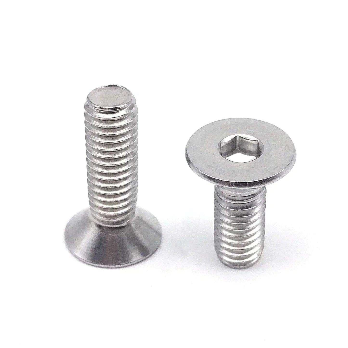 M8 20mm Long Low Profile Stainless Steel Hexagon Screw - fast shipping 🇺🇸