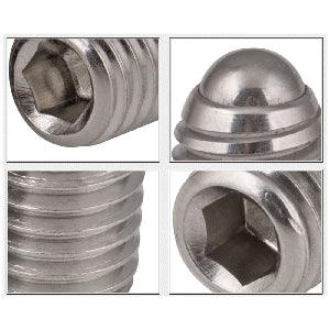 M8 25mm Length - Stainless Steel Ball Plunger / Hex Head - fast shipping 🇺🇸