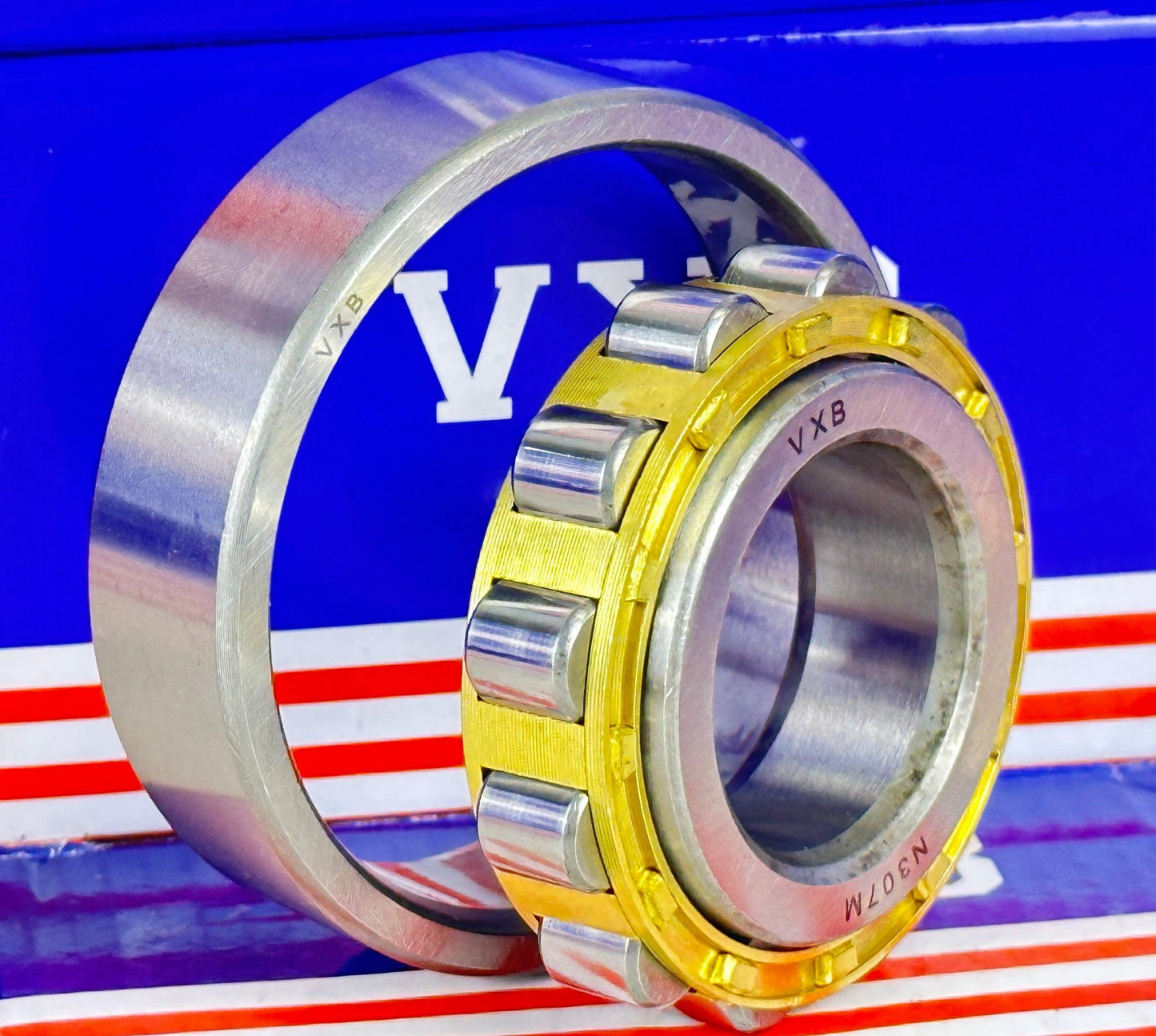 N307M Cylindrical Roller Bearing 35x80x21 Cylindrical Bearing - fast shipping 🇺🇸