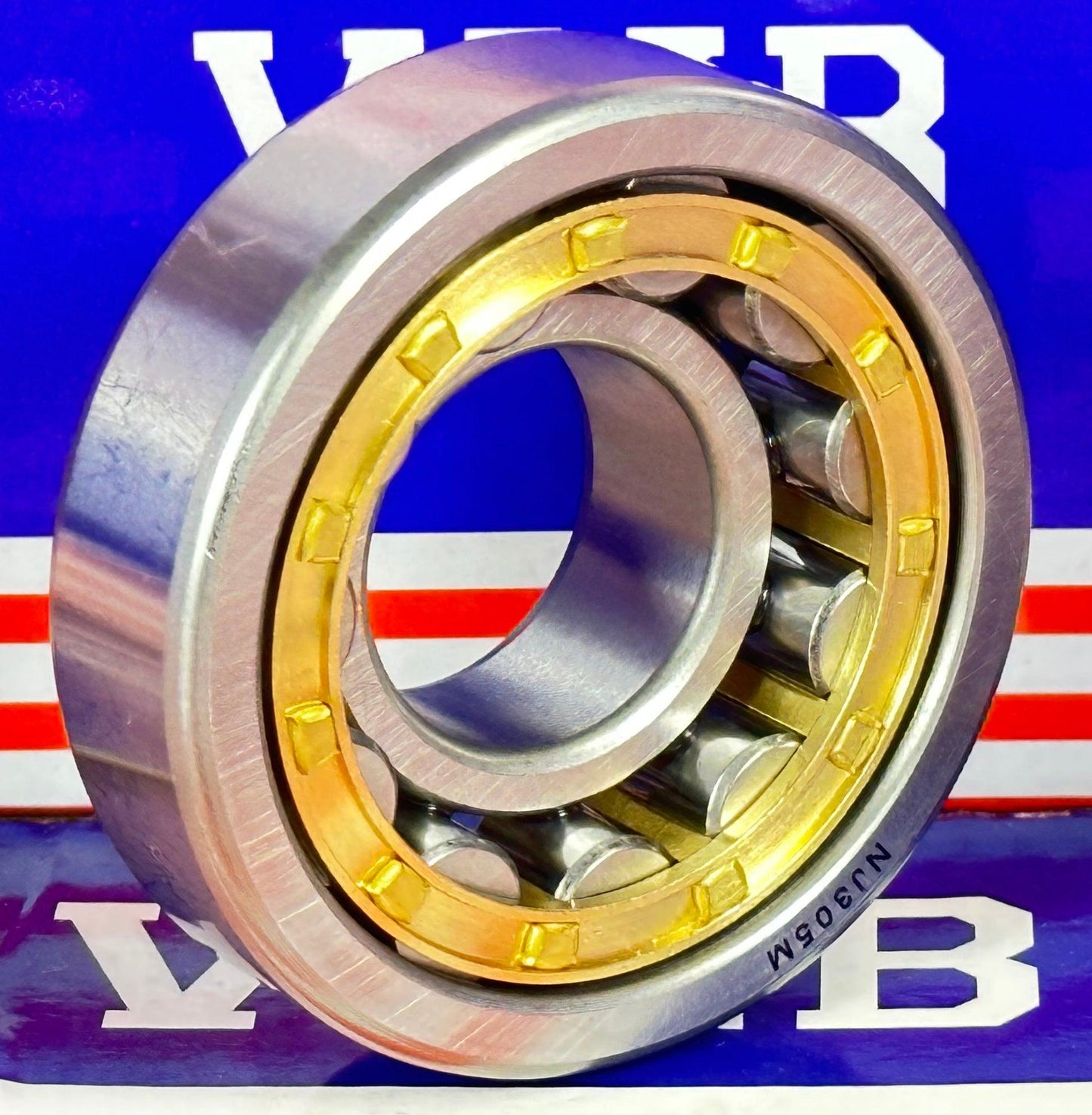 NJ305M Cylindrical Roller Bearing 25x62x17 Cylindrical Bearing - fast shipping 🇺🇸