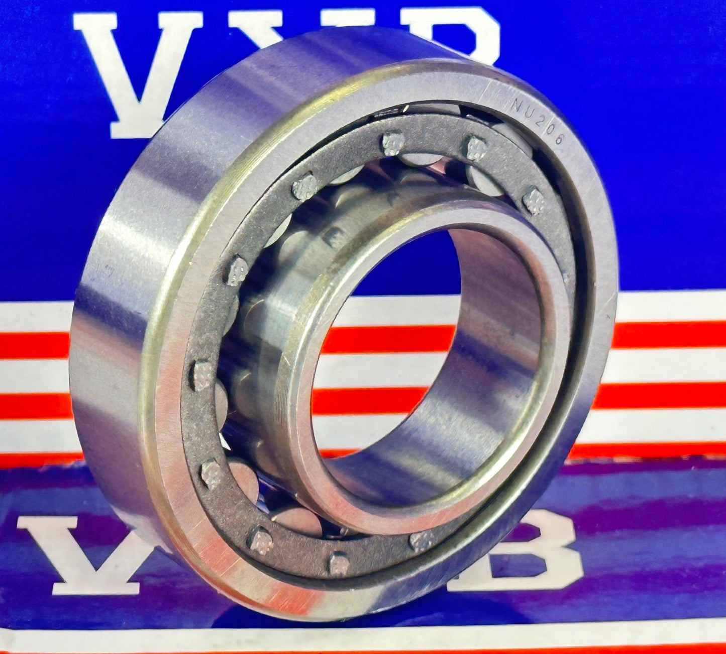 NU206 Cylindrical Roller Bearing 30x62x16mm - fast shipping 🇺🇸