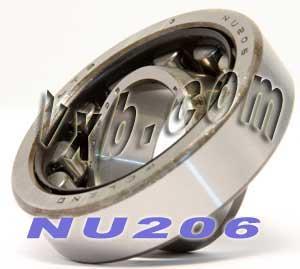 NU206 Cylindrical Roller Bearing 30x62x16mm - fast shipping 🇺🇸