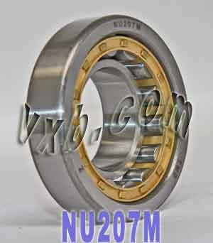 NU207M Cylindrical Roller Bearing 35x72x17mm - fast shipping 🇺🇸