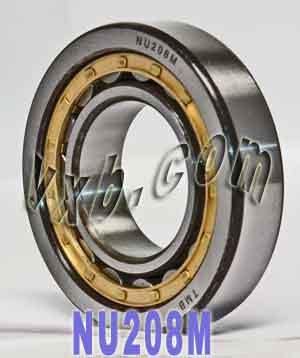 NU208M Cylindrical Roller Bearing 40x80x18 Cylindrical Bearing - fast shipping 🇺🇸