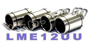 4-Pack LME12UU 12mm Ball Bushing 12x22x32 Linear Motion Bearings - fast shipping 🇺🇸