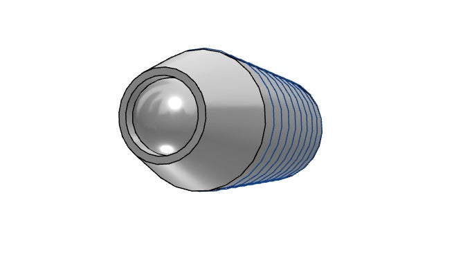 M8 15mm Length - Stainless Steel Miniature Spinning Ball Plunger Japan - fast shipping 🇺🇸