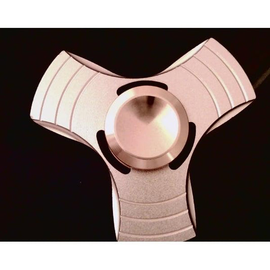Pink Aluminum Tri Fidget Hand Spinner Toy 42Q - fast shipping 🇺🇸