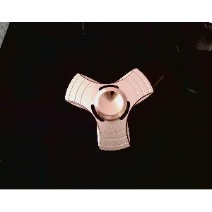 Pink Aluminum Tri Fidget Hand Spinner Toy 42Q - fast shipping 🇺🇸