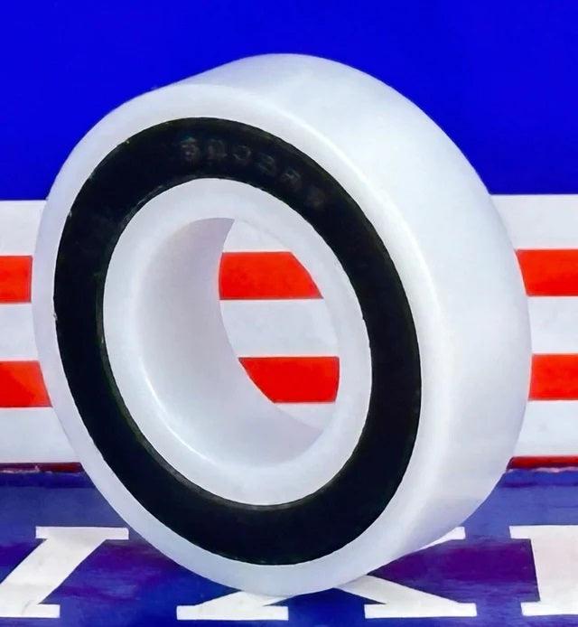 6009-2RS Plastic Bearing - POM | SS316 Stainless Steel Balls | Food Grade | 45x75x16mm - fast shipping 🇺🇸