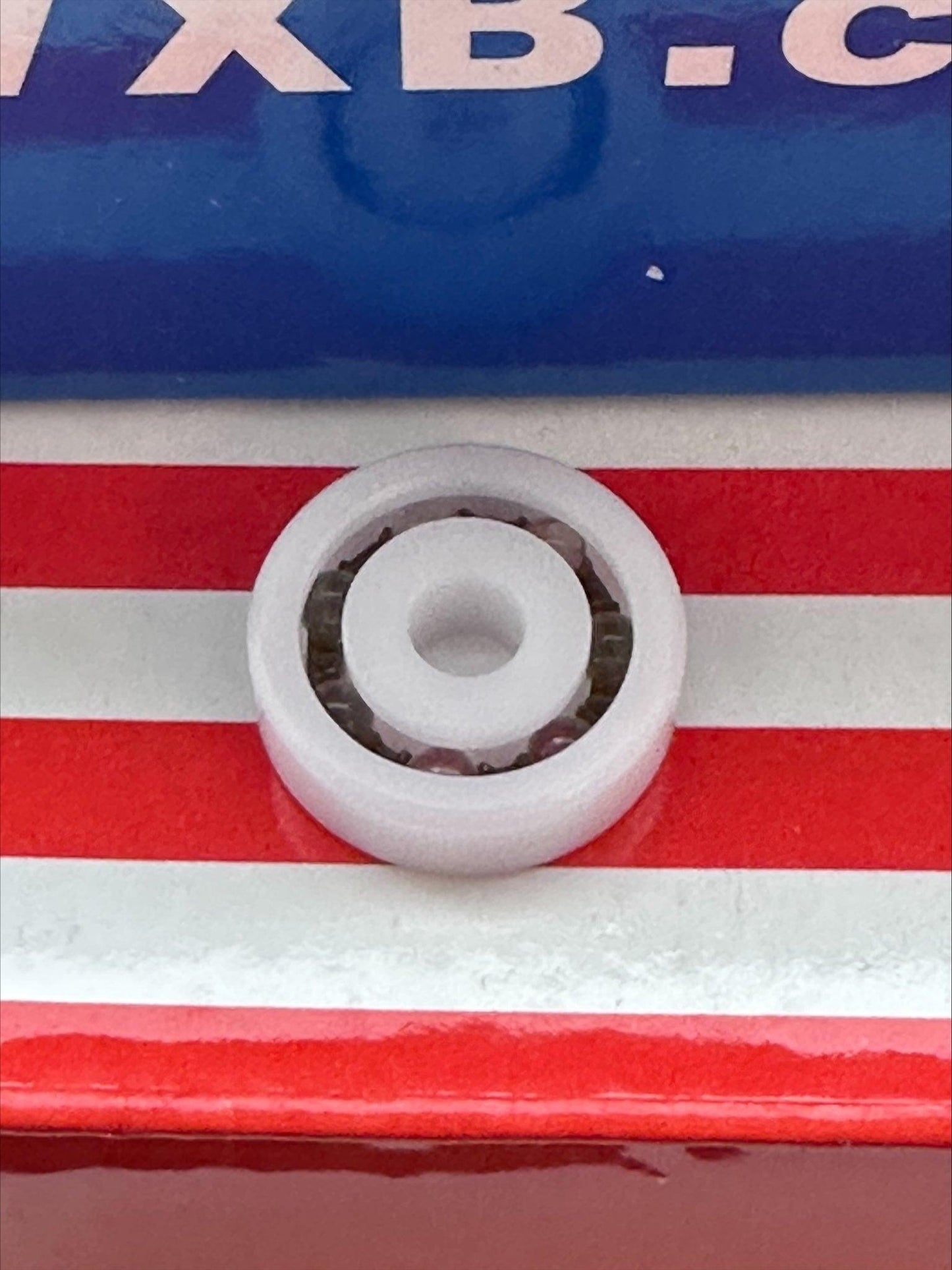 Acetal/POM Plastic Bearing 6x22.5x7mm • Glass Balls - fast shipping 🇺🇸