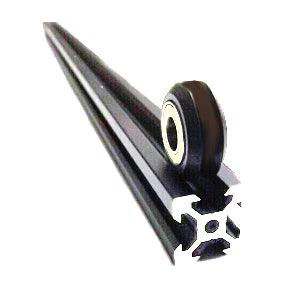 POM 5x24x11mm Polyurethane Rubber Pulley Guide Rail Roller Bearing - fast shipping 🇺🇸
