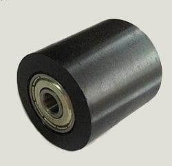PU8x30x30ZZ Shielded Bearing - Black Polyurethane Tire 8x30x30mm - fast shipping 🇺🇸