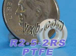 R2-5-2RS Full Ceramic Bearing 1/8" x 5/16x9/64 inch ZrO2 Bearing - fast shipping 🇺🇸