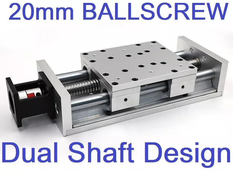 12" Linear Motion CNC Router Module – Heavy Duty Ballscrew – 20mm Lead - fast shipping 🇺🇸