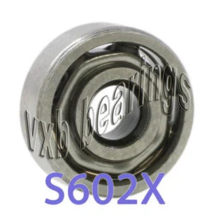 S602X Bearing Stainless Steel Open 2.5 x 8 x 2.8 - fast shipping 🇺🇸
