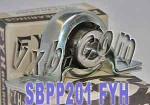 SBPP201 FYH Bearing 12mm Steel pillow type Mounted Bearing - fast shipping 🇺🇸